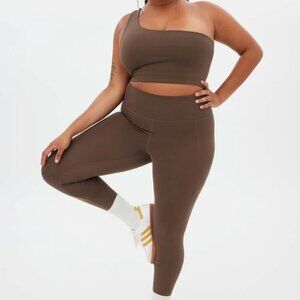 Girlfriend Collective Café Compressive High-Rise Legging